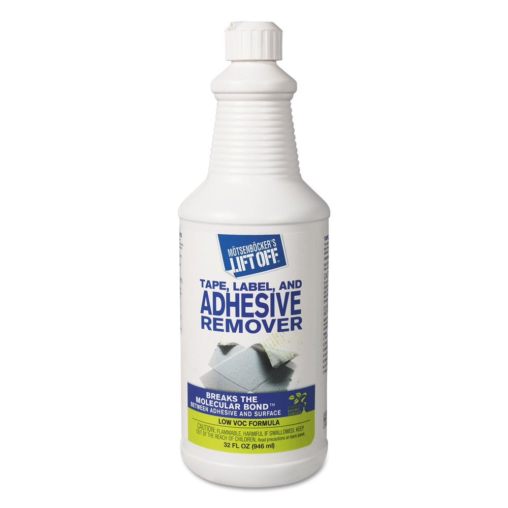 Motsenbocker's Lift-Off 32 oz Tape, Label and Adhesive Remover (6/Carton)