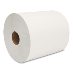 Morcon Paper W6800 Morsoft 8 in. x 800 ft. 1-Ply Universal Roll Towels - White (6 Rolls/Carton)