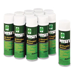 Misty 1001583 19 oz. Aerosol Spray Green All-Purpose Cleaner- Citrus Scent (12/Carton)