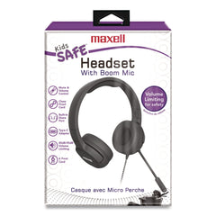 Maxell Kid's Headphone-Wired, Black