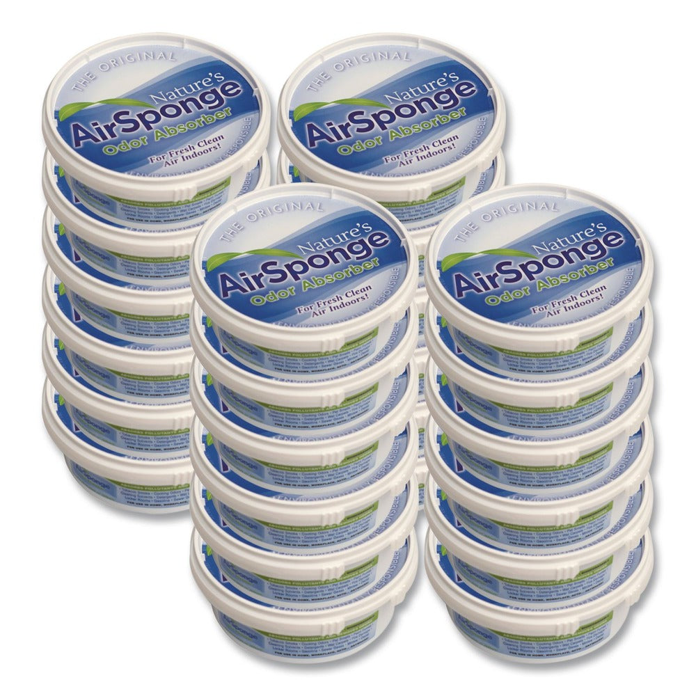 Nature's Air 8 oz. Designer Cup Sponge Odor Absorber - Neutral (24/Carton)