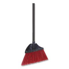 Nexstep Commercial Products MaxiPlus Angle Broom, 56-in Overall Length, Red/Black