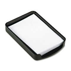 Officemate 4 in. x 6 in. 2200 Series Plastic Memo Holder - Black