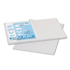 Pacon Tru-Ray 12 x 18 76 lb. Text Weight Construction Paper - Gray (50/Pack)