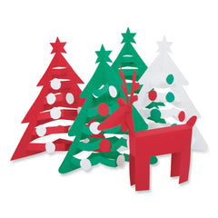 Pacon Tru-Ray 9 x 12 70 lb. Text Weight Construction Paper - Assorted Holiday Colors (150/Pack)