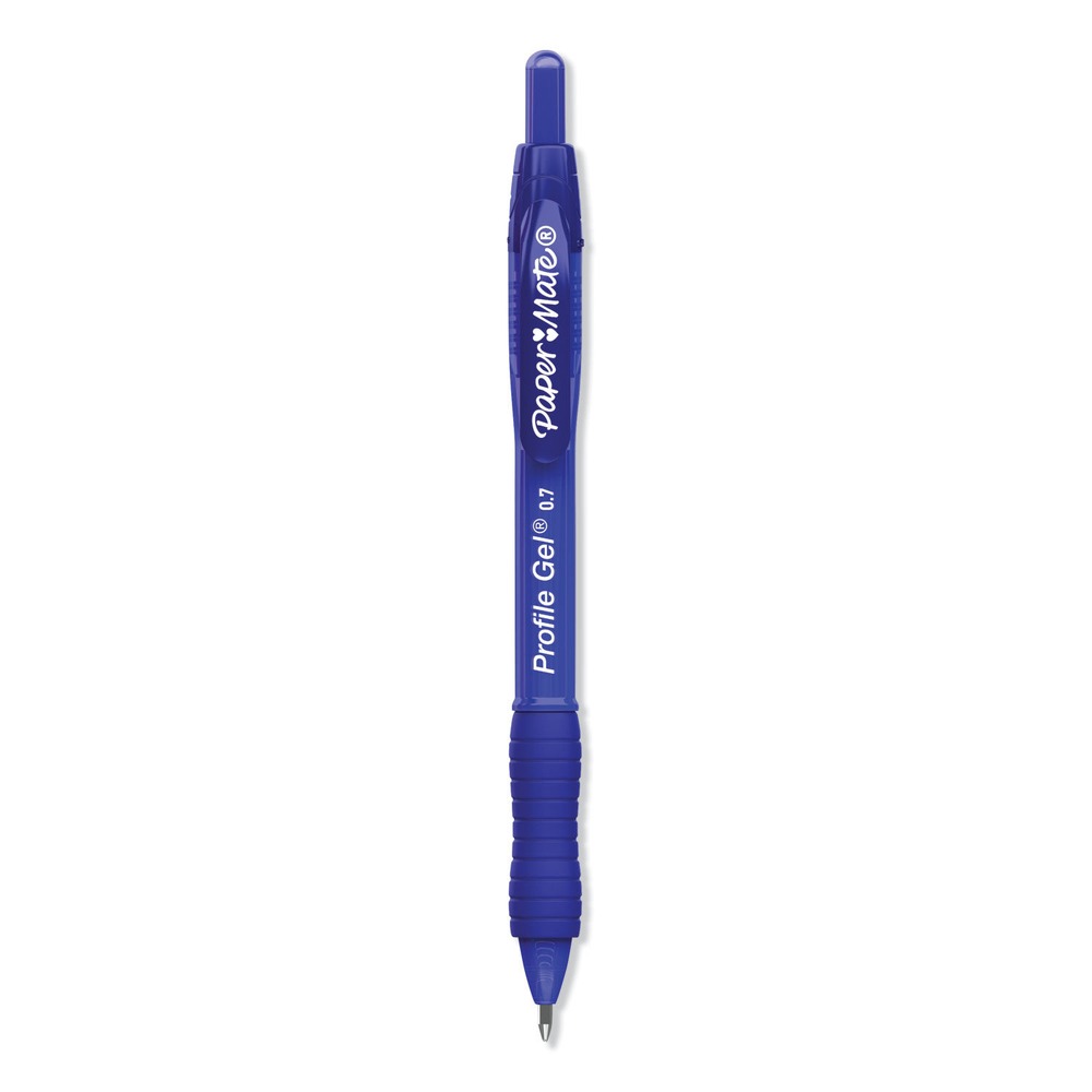 Paper Mate Profile Medium 0.7 mm Retractable Gel Pen - Blue (36/Pack)