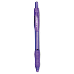 Paper Mate 1.4 mm Profile Bold Retractable Ballpoint Pen - Purple Ink/Translucent Purple Barrel (1-Dozen)