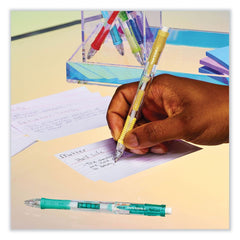 Paper Mate 0.7 mm Clear Point HB No. 2 Mechanical Pencils with Tube of Lead/Erasers - Black Lead/Randomly Assorted Barrel Colors (2/Set)
