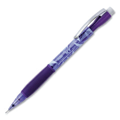 Pentel 0.7 mm HB (#2) Icy Mechanical Pencil - Black Lead, Transparent Violet Barrel (1-Dozen)