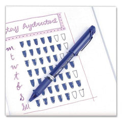 Pentel EnerGel NV Fine 0.5 millimeter Stick Gel Pen - Blue Ink/Barrel (1-Dozen)