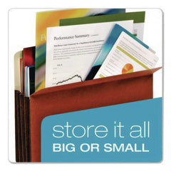 Pendaflex 3.5 in. Expansion Legal Size File Cabinet Pockets - Redrope (10/Box)