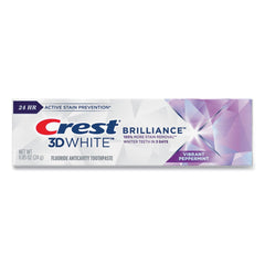 Crest 0.85 oz. Tube 3D White Brilliance Advanced Whitening and Stain Protection Toothpaste (72/Carton)