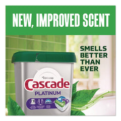 Cascade Platinum ActionPacs, Fresh Scent 14 oz Pack, 4 Packs/Carton