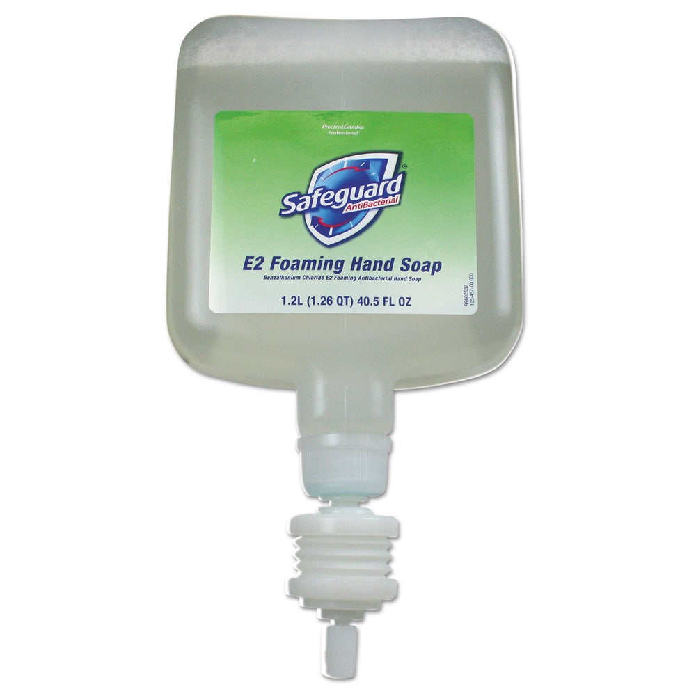 P&G Pro 1,200 mL Antibacterial E-2 Formula Foam Hand Soap Refill - Unscented (4/Carton)