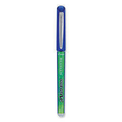 Pilot 0.5 mm Extra-Fine Precise V5 BeGreen Stick Roller Ball Pen - Blue Ink, Blue Barrel (1-Dozen)