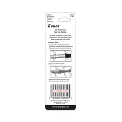 Pilot Bold Conical Tip Refill for Pilot G2 Gel Ink Pens - Black Ink (2/Pack)