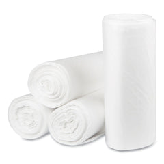 Pitt Plastics 40 Gallon 1.35 mil 40 in. x 46 in. Eco Strong Plus Can Liners - Natural (100/Carton)