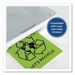 PrintWorks Professional 8.5 in. x 11 in. 24 lbs. Text Weight Color Paper - Emerald Green (1-Ream)