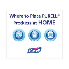 PURELL 12 oz. Pump Bottle Advanced Hand Sanitizer Refreshing Gel - Clean Scent