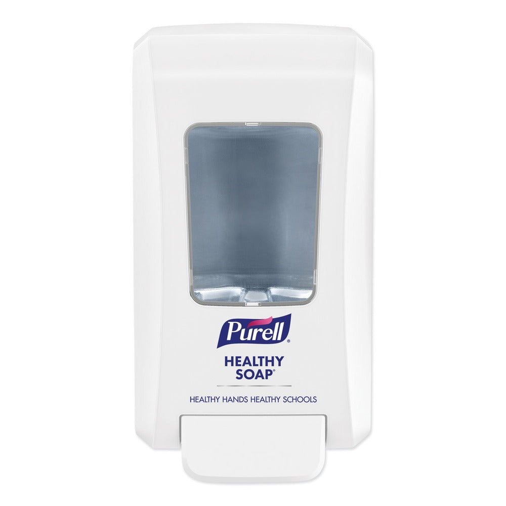 PURELL FMX-20 4.68 in. x 6.5 in. x 11.66 in. 2,000 mL Soap Push-Style Dispenser For K-12 Schools - White (6/Carton)