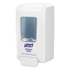 PURELL FMX-20 4.68 in. x 6.5 in. x 11.66 in. 2,000 mL Soap Push-Style Dispenser For K-12 Schools - White (6/Carton)