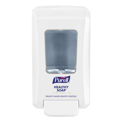 PURELL FMX-20 4.68 in. x 6.5 in. x 11.66 in. 2,000 mL Soap Push-Style Dispenser For K-12 Schools - White (6/Carton)