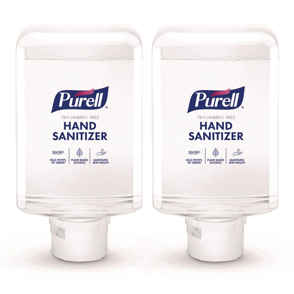 PURELL 8351-02 1,200 mL Advanced Foam Hand Sanitizer Refill for ES10 Automatic Dispensers - Fragrance-Free (2/Carton)