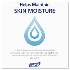 PURELL 8703-04 700 mL Fragrance Free Green Certified Advanced Refreshing Gel Hand Sanitizer for ADX-7 (4/Carton)