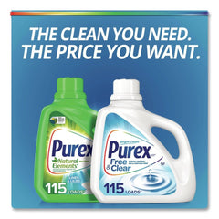 Purex 75 oz. Bottle Free and Clear Liquid Laundry Detergent - Unscented