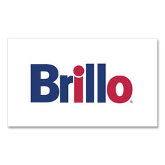 Brillo 3.2 in. x 4.6 in. Commercial Eraser Pads - White (12/Carton)