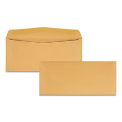Quality Park 4.5 in. x 10.38 in. No. 11 Commercial Flap Gummed Closure Kraft Envelope - Brown Kraft (500/Box)