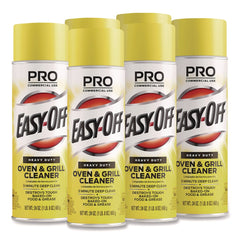 Professional EASY-OFF Oven And Grill Cleaner, 24 Oz Aerosol, 6/carton
