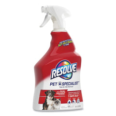 RESOLVE 19200-99850 Pet Specialist 32 oz. Trigger Spray Bottle Stain and Odor Remover - Citrus (12/Carton)