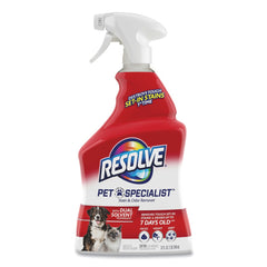 RESOLVE 19200-99850 Pet Specialist 32 oz. Trigger Spray Bottle Stain and Odor Remover - Citrus (12/Carton)