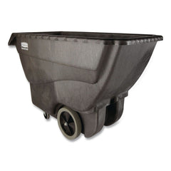 Rubbermaid Commercial 151 gal. 600 lbs. Capacity Plastic Structural Foam Tilt Truck - Black