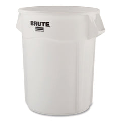 Rubbermaid Commercial Brute Container 44 gal Plastic White