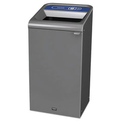 Rubbermaid Commercial 23 Gallon Paper Configure Indoor Recycling Waste Receptacle - Gray