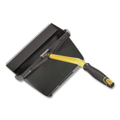 Rubbermaid Commercial Maximizer 29 in. x 16.90 in. x 12 in. Wet/Dry Debris Pan with Hanger Bracket - Yellow