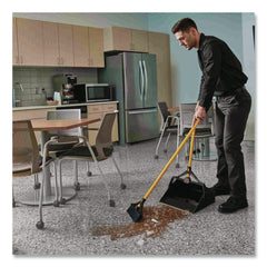 Rubbermaid Commercial Maximizer 29 in. x 16.90 in. x 12 in. Wet/Dry Debris Pan with Hanger Bracket - Yellow