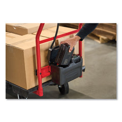 Rubbermaid Commercial 0.5 mph to 3 mph DC Motor 60 V Lithium-Ion Battery Motorized Kit for 30 in. x 60 in. Platform Trucks - Large Black/Red