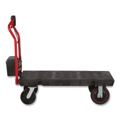 Rubbermaid Commercial 0.5 mph to 3 mph DC Motor 60 V Lithium-Ion Battery Motorized Kit for 24 in. x 48 in. Platform Trucks - Medium Black/Red