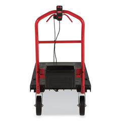 Rubbermaid Commercial 0.5 mph to 3 mph DC Motor 60 V Lithium-Ion Battery Motorized Kit for 24 in. x 48 in. Platform Trucks - Medium Black/Red