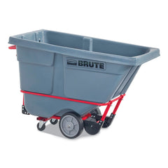 Rubbermaid Commercial 0.5 cu yd BRUTE DURATILT Frame Tilt Truck Heavy Duty 1400 lb Capacity Gray