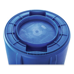 Rubbermaid Commercial Brute 32 Gallon Polyethylene Recycling Container - Blue