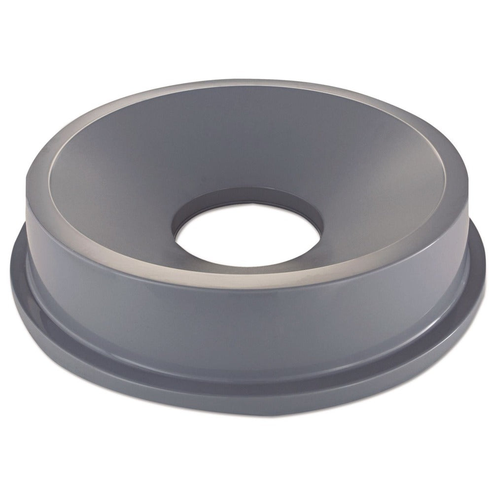 Rubbermaid Commercial BRUTE 22-3/8 in. Round Funnel Top Receptacle - Gray