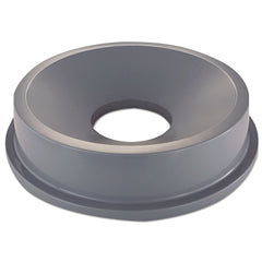 Rubbermaid Commercial BRUTE 22-3/8 in. Round Funnel Top Receptacle - Gray