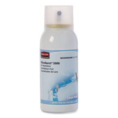 Rubbermaid Commercial FG4012551 2 oz. Aerosol Spray Microburst 3000 Refill - Linen Fresh (12/Carton)