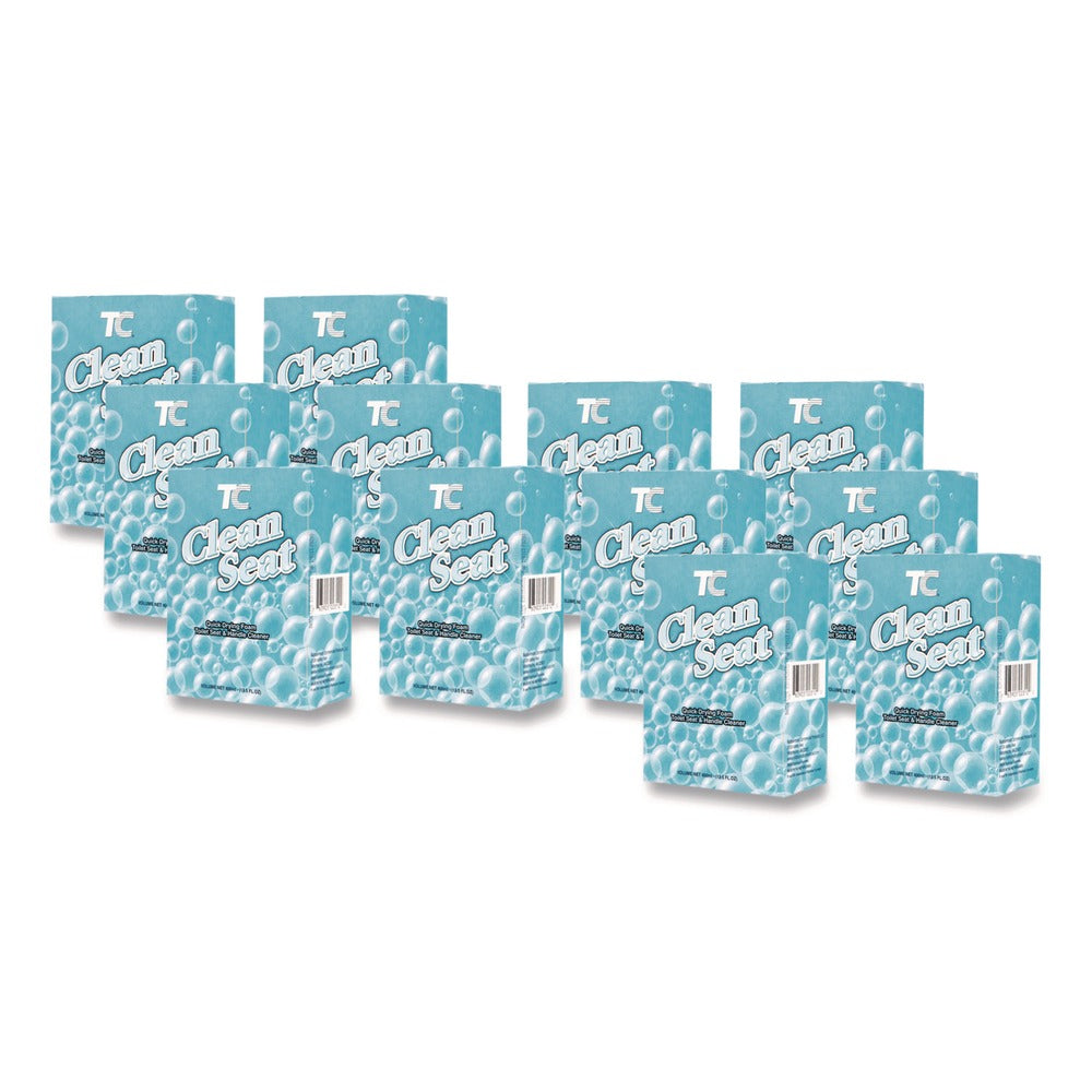 Rubbermaid Commercial 400mL Box TC Clean Seat Foaming Refill - Unscented (12/Carton)