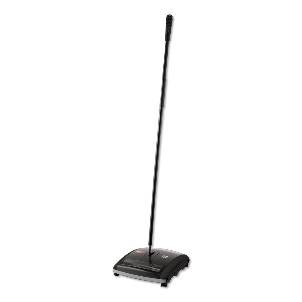 Rubbermaid Commercial 44 in. Handle Brushless Mechanical Sweeper - Black/Yellow