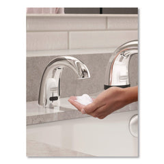 Rubbermaid Commercial FG4870465 One Shot 1.9 in. x 5.5 in. x 4 in. Touch Free Foam Soap Dispenser - Polished Chrome